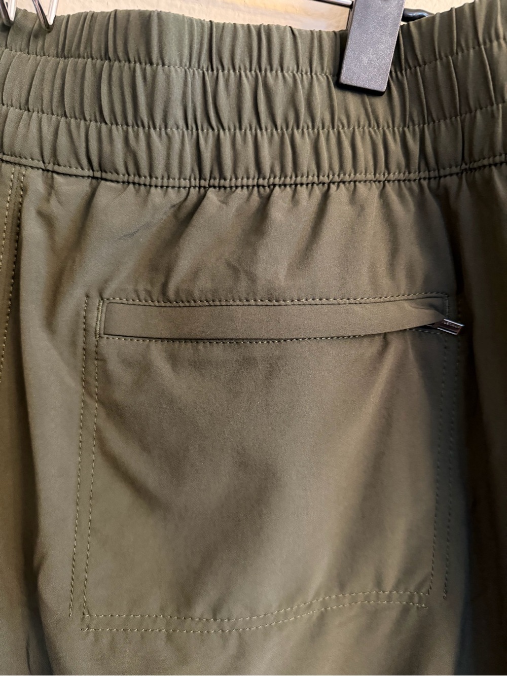 Athleta Olive Green Performance Running Shorts - Picture 2 of 11